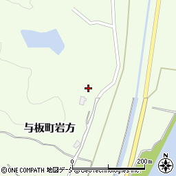 新潟県長岡市与板町岩方838周辺の地図