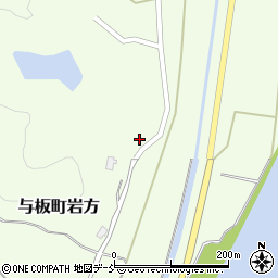 新潟県長岡市与板町岩方842周辺の地図