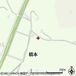 福島県二本松市橋本167-1周辺の地図
