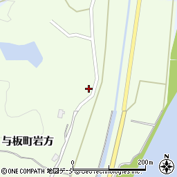 新潟県長岡市与板町岩方844周辺の地図