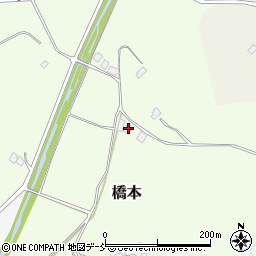 福島県二本松市橋本167周辺の地図