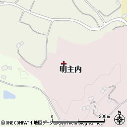福島県二本松市明主内125周辺の地図