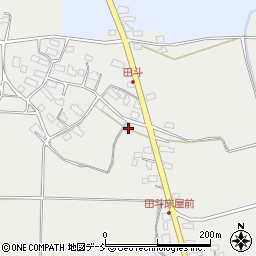 福島県会津若松市河東町岡田（方便）周辺の地図