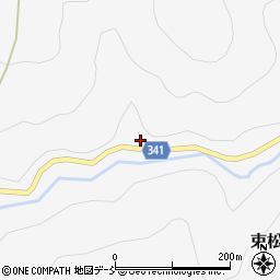 福島県耶麻郡西会津町束松沼尻丁周辺の地図