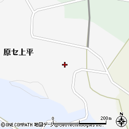 福島県二本松市原セ上平444周辺の地図