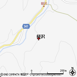 福島県西会津町（耶麻郡）束松（田中丁）周辺の地図