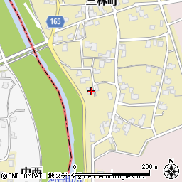 新潟県見附市三林町甲-192周辺の地図