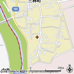 新潟県見附市三林町甲-194周辺の地図