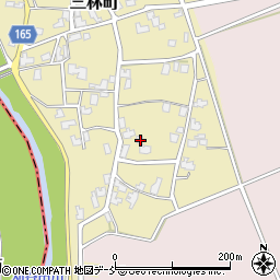 新潟県見附市三林町甲-199周辺の地図