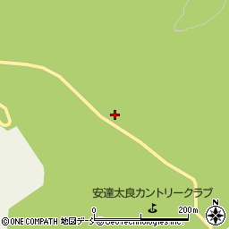 福島県二本松市雄平台周辺の地図