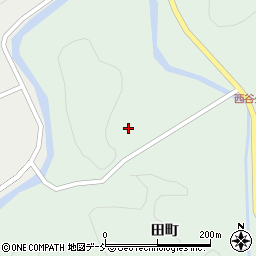 福島県二本松市太田中町周辺の地図