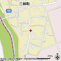 新潟県見附市三林町甲-215周辺の地図