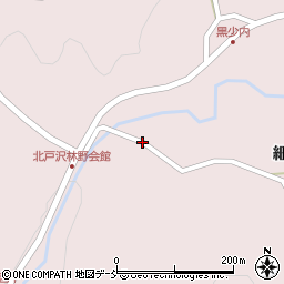 福島県二本松市戸沢天王周辺の地図