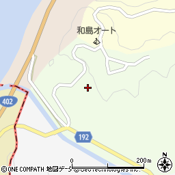 新潟県長岡市落水周辺の地図