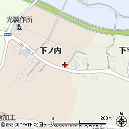 福島県二本松市下ノ内25周辺の地図