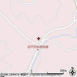 福島県二本松市戸沢稲荷下周辺の地図