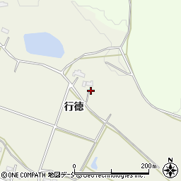 福島県南相馬市小高区片草行徳周辺の地図