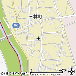 新潟県見附市三林町甲-280周辺の地図