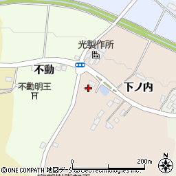 福島県二本松市下ノ内71周辺の地図