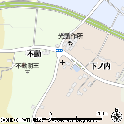 福島県二本松市下ノ内72周辺の地図