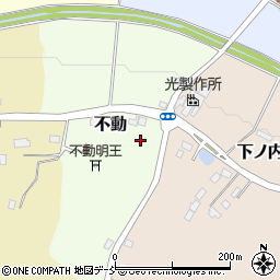 福島県二本松市不動63周辺の地図