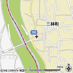 新潟県見附市三林町甲-302周辺の地図