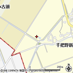 大和田地区第一揚水機場周辺の地図