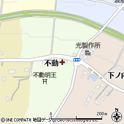 福島県二本松市不動65周辺の地図