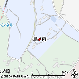 福島県二本松市島ノ内周辺の地図