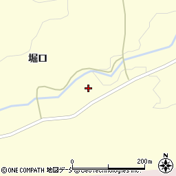 福島県南相馬市小高区羽倉堀口周辺の地図