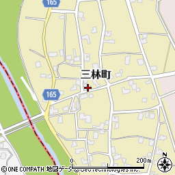 新潟県見附市三林町甲-291周辺の地図