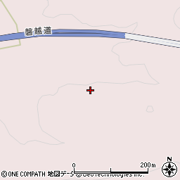 福島県西会津町（耶麻郡）尾野本（蕨野乙）周辺の地図