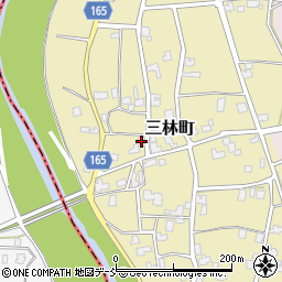 新潟県見附市三林町甲-308周辺の地図
