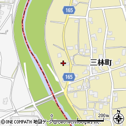 新潟県見附市三林町甲-3663周辺の地図