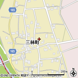 新潟県見附市三林町甲-316周辺の地図