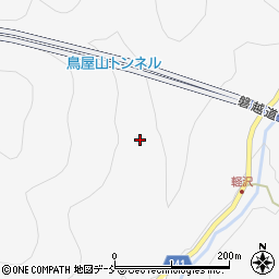 福島県耶麻郡西会津町束松袖ヶ沢丁周辺の地図