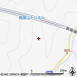 福島県西会津町（耶麻郡）束松（袖ヶ沢丁）周辺の地図