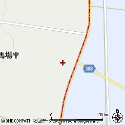 福島県二本松市馬場平122周辺の地図