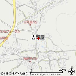 新潟県三条市吉野屋周辺の地図