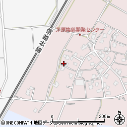 新潟県三条市茅原794-1周辺の地図