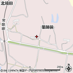福島県南相馬市原町区堤谷薬師前周辺の地図