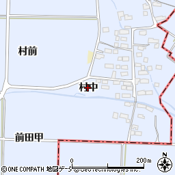 福島県湯川村（河沼郡）湊（村中）周辺の地図