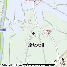 福島県二本松市原セ大畑212周辺の地図