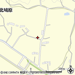 福島県南相馬市小高区北鳩原（椴木下）周辺の地図