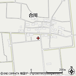 福島県会津坂下町（河沼郡）合川（村前）周辺の地図