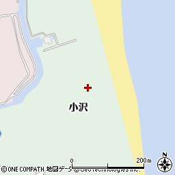 福島県南相馬市原町区小沢小沢周辺の地図