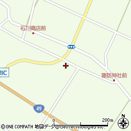 福島県耶麻郡西会津町野沢本町周辺の地図
