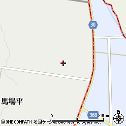 福島県二本松市馬場平117周辺の地図