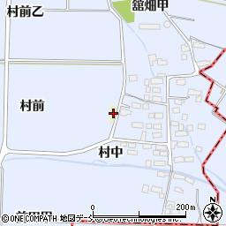 福島県湯川村（河沼郡）浜崎（高瀬西）周辺の地図