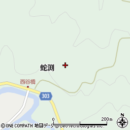 福島県二本松市太田（蛇渕）周辺の地図